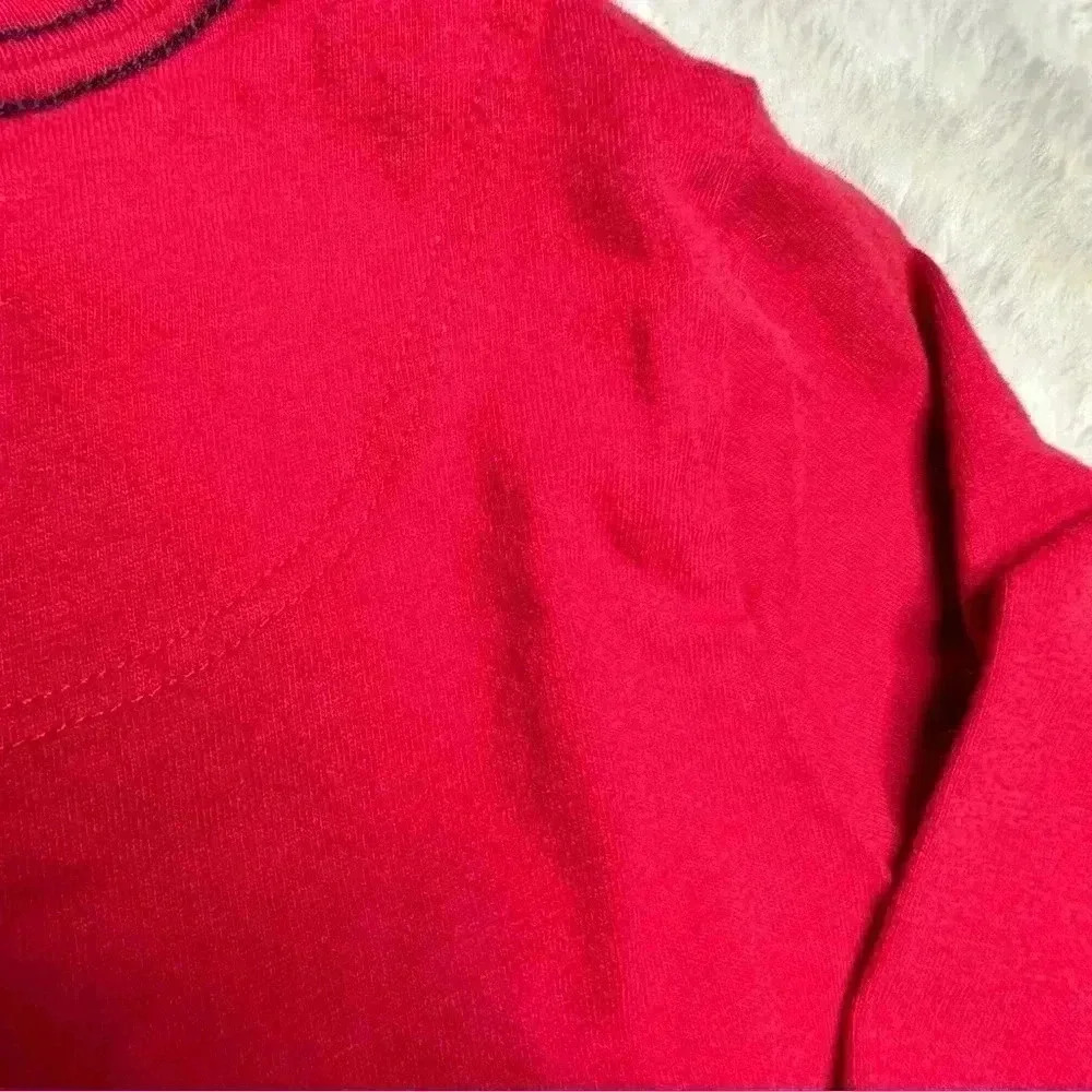 Joules Shirt Crook-adile  Red Long Sleeved Size 6 - Picture 12 of 16